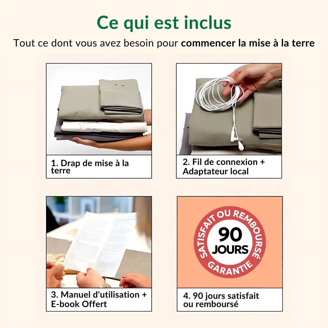 Drap de mise à la terre Grounding