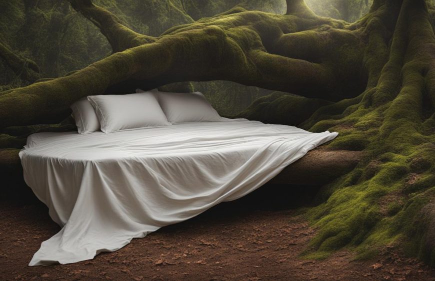 grounded bed sheet